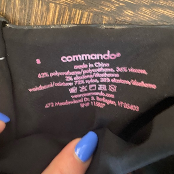 Commando Faux Leather Leggings - Picture 4 of 5